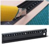 L-Type Cutting Ruler Aluminum Alloy Metal Craft Safety Ruler Measurement