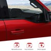 JeCar Window Molding Trim for 2021+ Ford F150 Black Outer