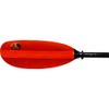 ADVANCED ELEMENTS 4-Part Fiberglass Kayak Paddle, Black/Red