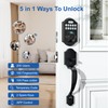 Smart Deadbolt Fingerprint Door Lock - ENOKER 5 in 1