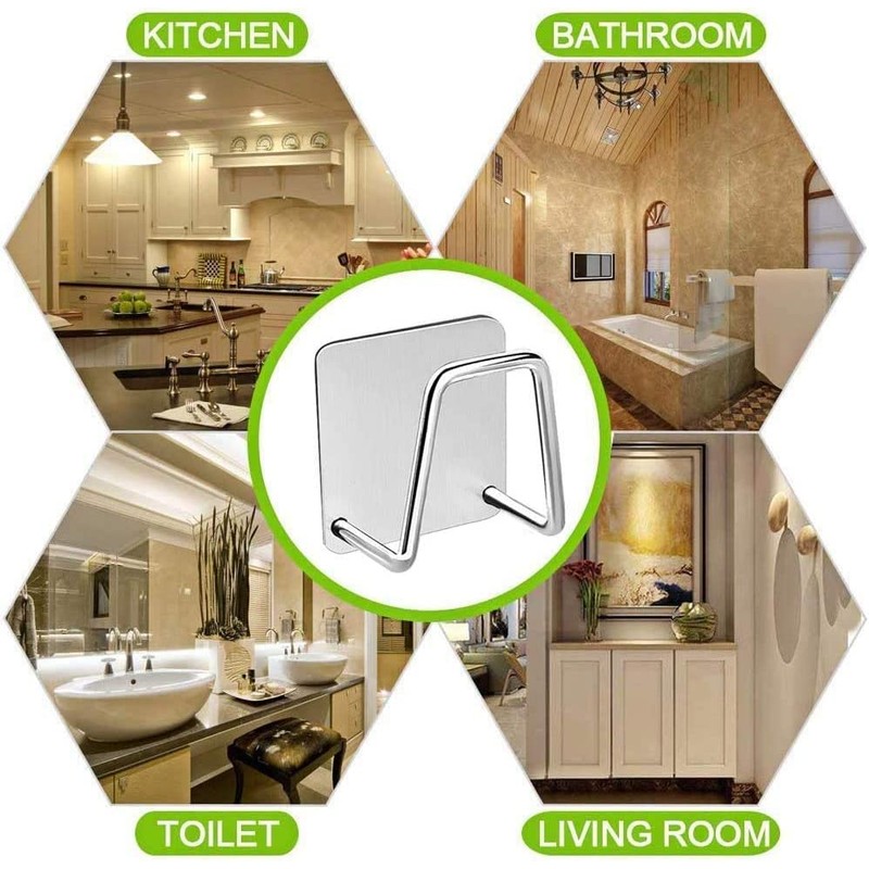 Baoswi Sponge Holder Sink Caddy for Kitchen Accessories - SUS304