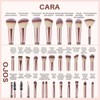 Lukovee Set de Brochas de Maquillaje, 56 Piezas Kabuki Profesional