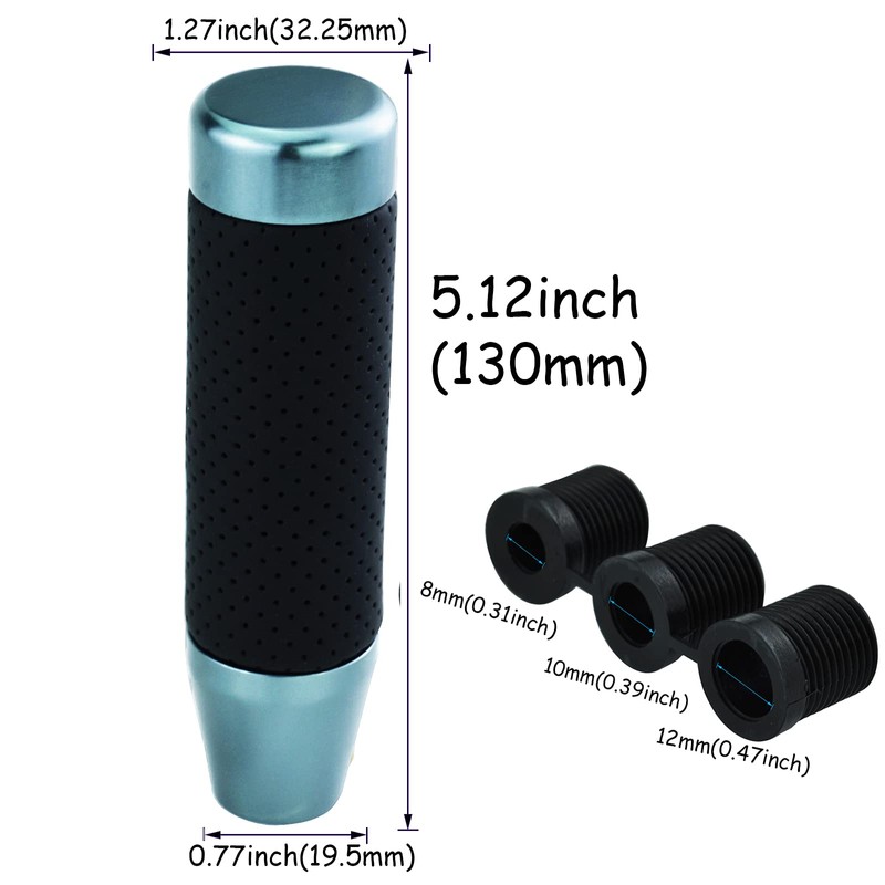 Temzzer Car Gear Shift Knob 5 Inch Weighted Shifter Stick