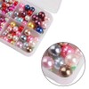 About 1000pcs/box Colorful Pearl Imitation Beads No Hole Imitation Beads