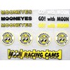 Assorted Tiny Mooneyes Decals Remote Control Vehicle Stickers