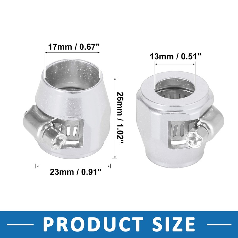 A ABSOPRO AN8 Engine Spark Plug Separators Aluminium Alloy (Set