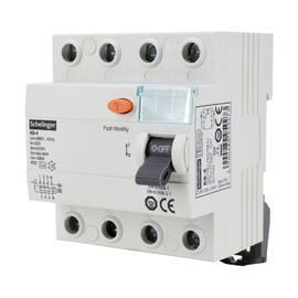 asvendo Electro/Schelinger/Residual Current Circuit Breaker/FI Switch / 2-Pin / 4-Pin (25 A / 40 A / 63 A) / 30 mA / Type A (4-Pin / 40 A / Type A)