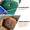 1-6 Players Shut The Box Dice Game, Wooden Board Table