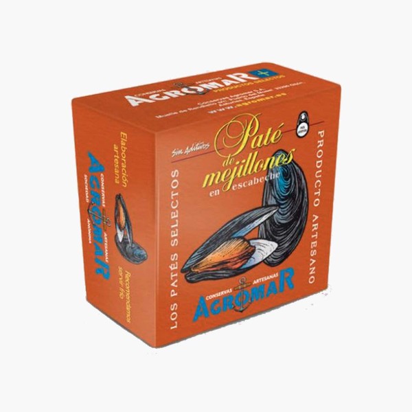 Paté de Mejillones (Shell Pate) - Agromar