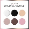 CANNI CANNI 9ml Hema-Free White Black Fall Gel Nail Polish