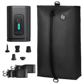 Vacuum Bags for Travel with Wireless Pump, Reusable Compression Bag, Adjustable Shoulder Strap, IP67 Waterproof, Lightweight&Space Saver Carry On Suitcases Backpack, Fits Travel,Business,Fitness