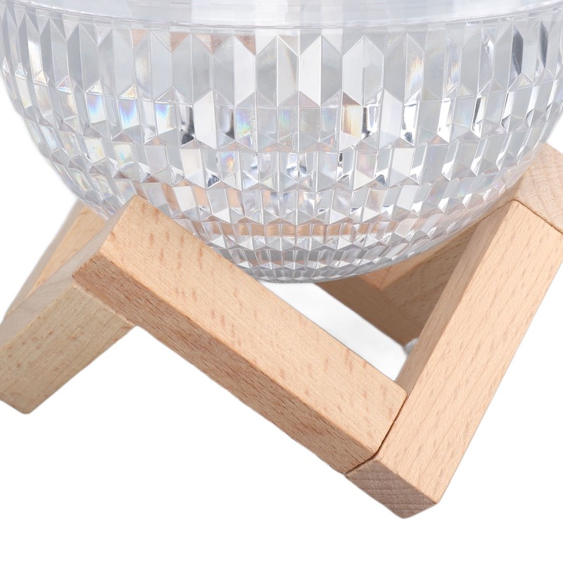 Mini Humidifier Night Light Crystal Ball 2.2w 350ml RGB USB