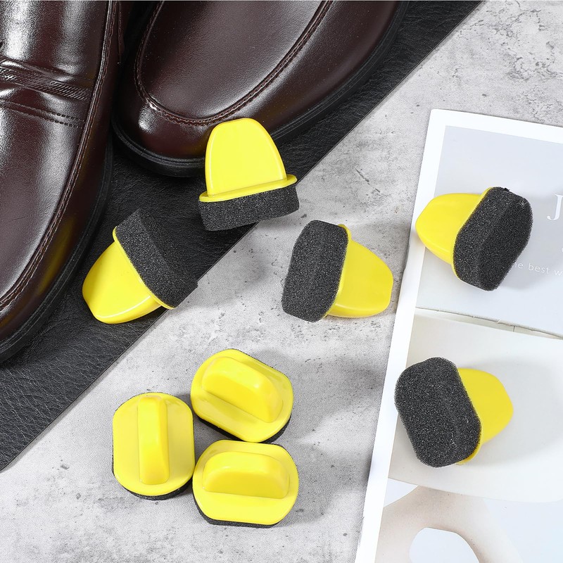 10 Pack Shoe Polish Sponge Applicators, Foam Dauber Shoe Shine