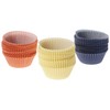 WILTON(ウィルトン) ベーキングカップ イエロー、レッド、ブルー 5.0cm ペーパーカップ 415-987 75個セット