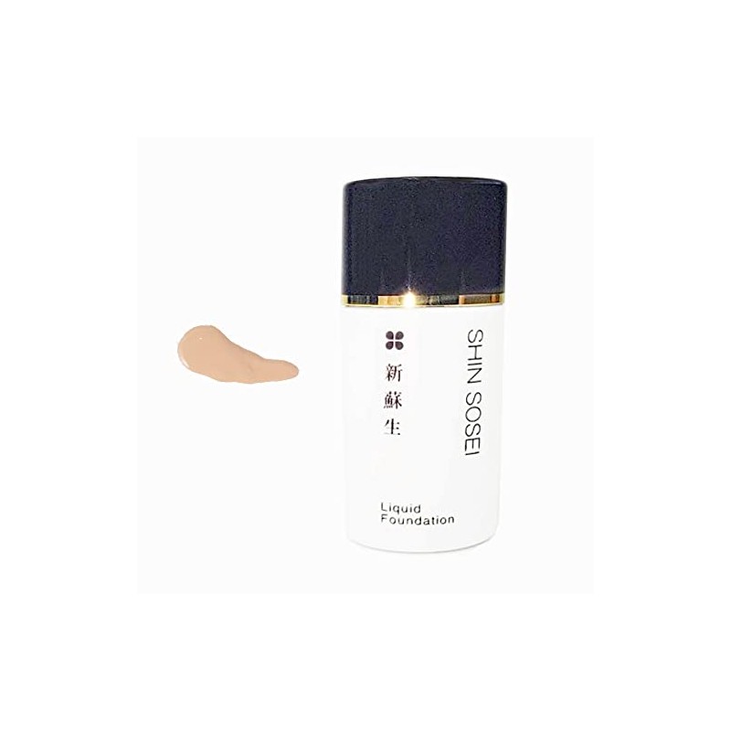 Shin-Resuscitation Nichiyo Liquid Foundation, Natural, 0.9 fl oz (25 ml)