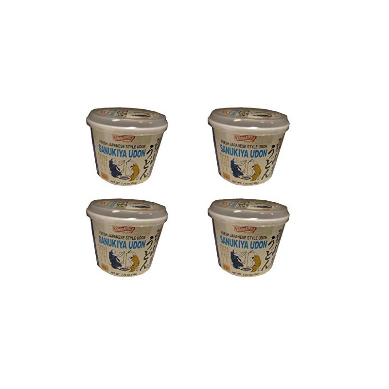 Shirakiku Udon Cup Nama Sanukiya, 7.76-Ounce Units (Pack of 6)