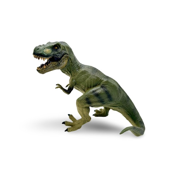 Yazoo Toys Tyrannosaurus Rex Posable Jaw Dinosaur Figure, 9 Inch,