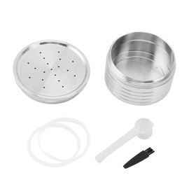 Reusable Coffee Capsule Stainless Steel Refillable Coffee Pod for Coffee Machine Maker