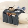 JIAHG Organizer per Bracciolo del Divano, Vassoio Appendibile per Sedia,