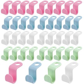 SULIUDAJI Pack of 40 Clothes Hangers Connecting Hooks, Hooks for Hangers Hanger Connection, Space-Saving Hanger Connectors for More Space and Order in the Cupboard