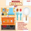 abeec Wooden Kitchen Set | Imaginative Pretend Play Toy for
