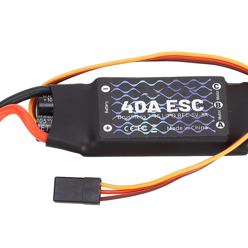 Brushless ESC 40A XT60 Plug Brushless ESC for RC Fixed
