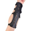 Tiiyee Leather Archery Arm Guard Protector, Medievall Wrist Bracers Protector