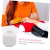 NOLITOY Manicure Ceramic Cork Bottle Nail Lotion Holder Tapered Cups