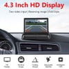 4.3 Inch TFT LCD Car Monitor Foldable Monitor Display Reverse