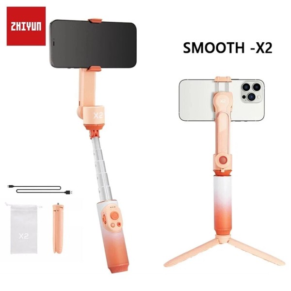 Zhiyun Smooth X2 Phone Gimbal Stabilizer Foldable & Extendable Smartphone