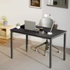 EUREKA ERGONOMIC 39 Inch Small Black Home Office Computer Desk,