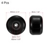 PATIKIL Pack of 4 54 mm Longboard Wheels with Bearings
