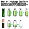 (8 Pack) XML Battery 1.2v 1600mAh Ni-MH AA Low Self-Discharge