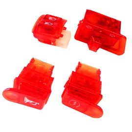 Piece of peace product Honda Dio Switch Set AF 27 28 34 35 62 68 18 24 25 28 (AF 27 28 34 35 Red)