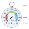 Indoor Thermometer Hygrometer Wall Hanging Temperature Humidity Meter for Home