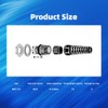 Strain Relief Cord Connector, CGELE 5 Pack NPT 1/2" Waterproof