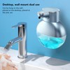 Automatic Soap Dispenser Touchless Rechargeable IPX6 Waterproof Wall Mounted Induction