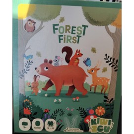 Forest First - Board Game for Children from 3 Years - for 2 to 4 Players - Forest Race - Quick Game Suitable for Young Children - Simple Rules - Kiwizou - Blackrock Games