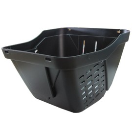 Sagisaka 608-00121/48354 Plastic Front Basket for CTB, 20-24 inches, Black, Width 9.4 x Depth 9.3 x Height 5.9 inches (240 x 235 x 150 mm)