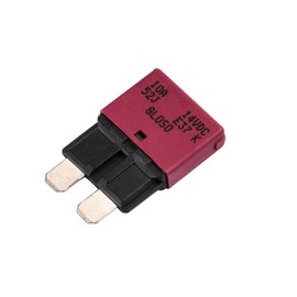 GLOSO - Interruptor de circuito fusible de reinicio automático para coche, camión, RV, automóvil, barco marino, motor de curricán y cableado personalizado, protección de batería de audio E37 Auto (T1)