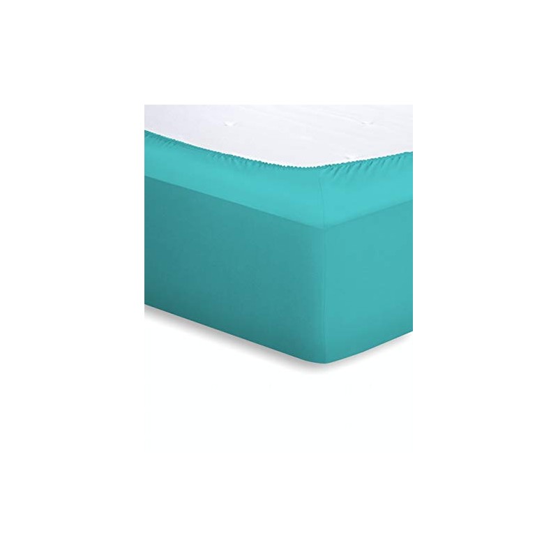 Schlafgut Fitted Sheet Maco Jersey Aloe Vera in 49 Colours