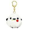 Amuse AMUFUN Fukufuku Shimaenaga Plush Toy Mascot Keychain, Shima-chan Red