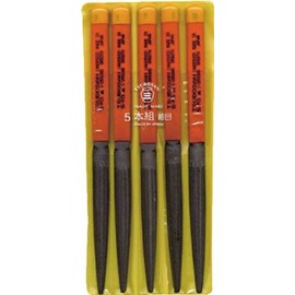 Tsubosan HA00503 File Set of 5 Half-Round Fine
