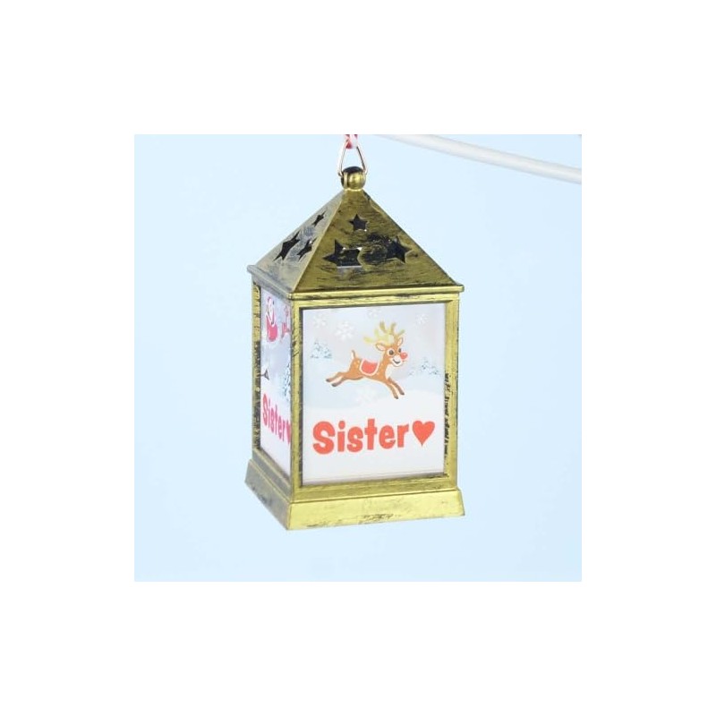 Mulberry Studios Starlight Lantern Christmas Tree Hanger Family & General