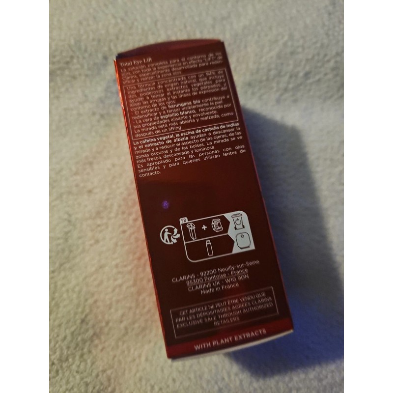 CLARINS TOTAL EYE LIFT CONCENTRATE