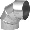 UNITED STATES HDW GV0308 10" 26GA Galvanized Adjustable Elbow