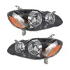 2PCS Headlights Assembly For 2003 2004 2005 2006 2007 2008
