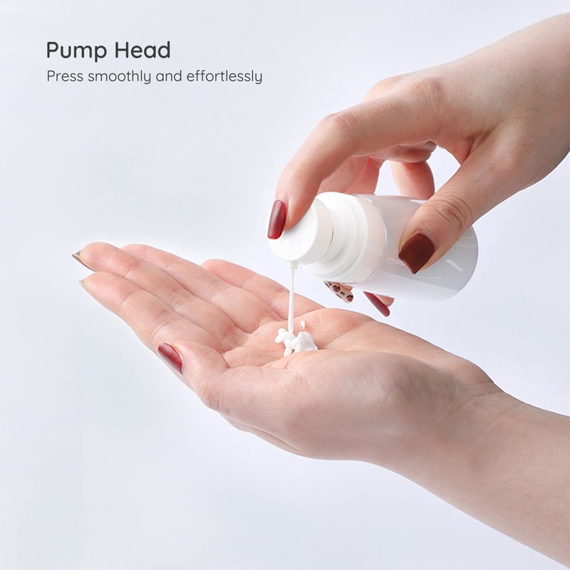 3 Pieces 30ml Dispenser Bottle Set for Essence Shampoo Conditioner,