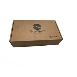 100% Compostable Wooden Cutlery Set - 300 Pcs Wooden Disposable Cutlery [120 Forks, 90 Knives, 90 Spoons] Plastic-free Packaging, Biodegradable, Splinter-free Natural Wood disposable.