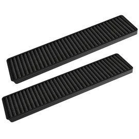 WB06X10807 Microwave Filter Replacement for GE Microwave Charcoal Filter Replacement Filters for PVM9005SJ8SS, JVM7195SK6SS, PNM9216SK5SS, JVM7195DK5WW,JNM7196DK5BB (2-Pack)